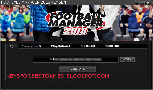 Football manager product activation key free